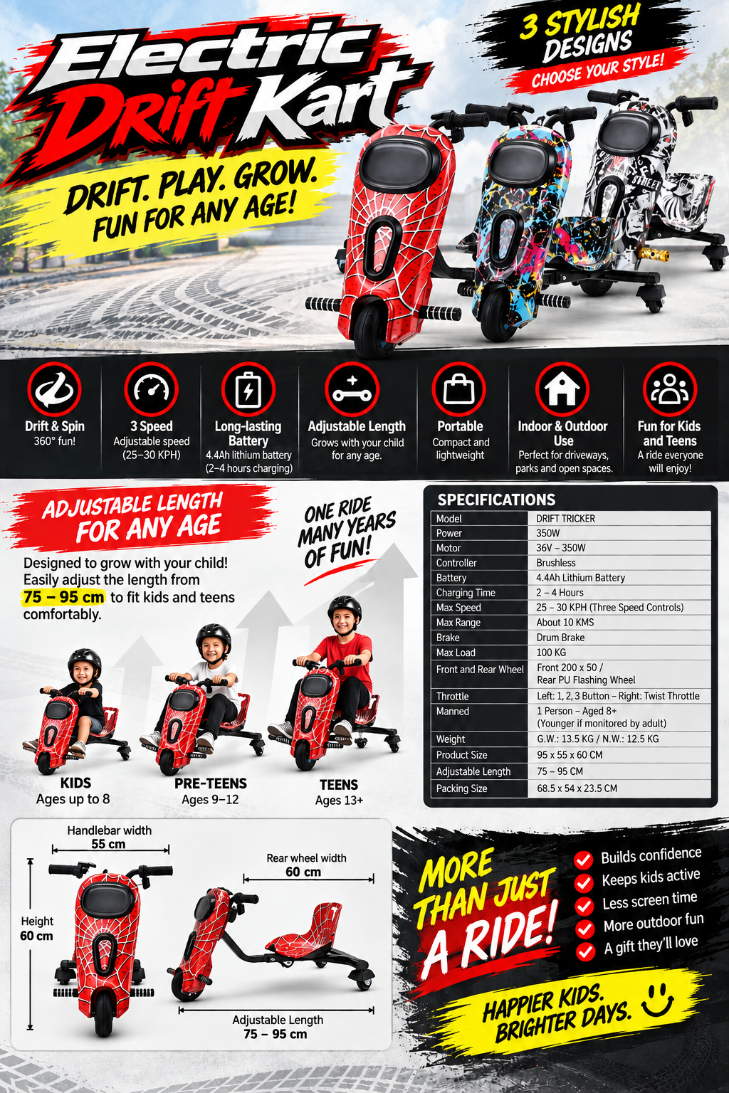 Drift Karts product information